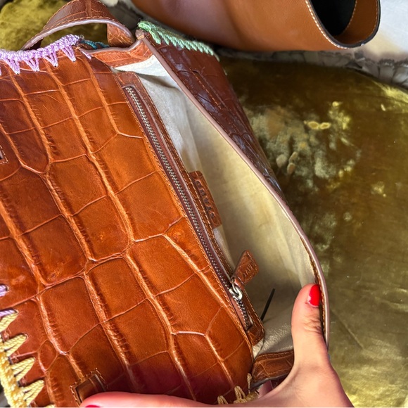 Staud Tommy Croc Crochet Bag - Picture 5 of 5